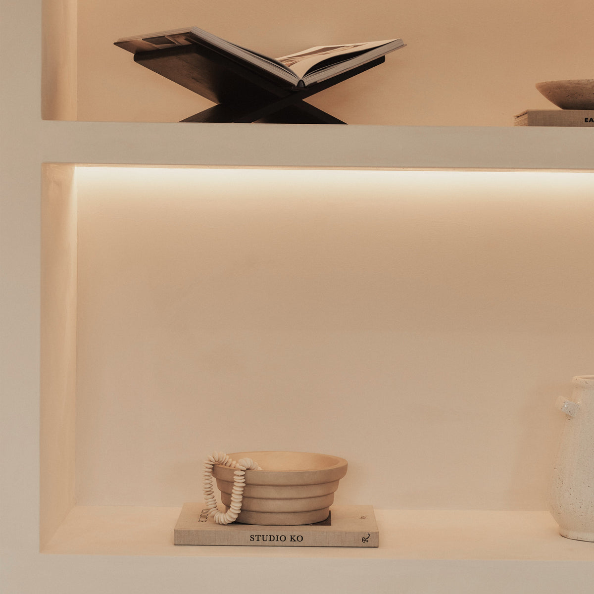 Luciana - Concrete Ribbed Bowl 25cm