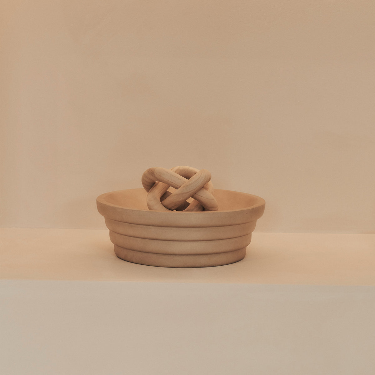 Luciana - Concrete Ribbed Bowl 30cm