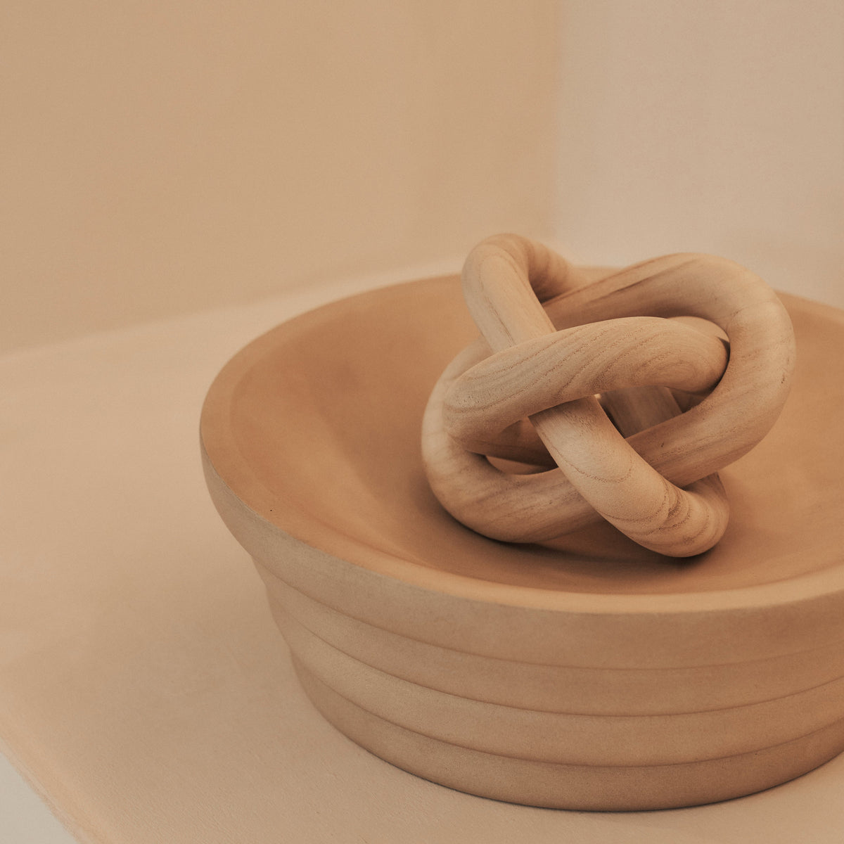 Luciana - Concrete Ribbed Bowl 30cm
