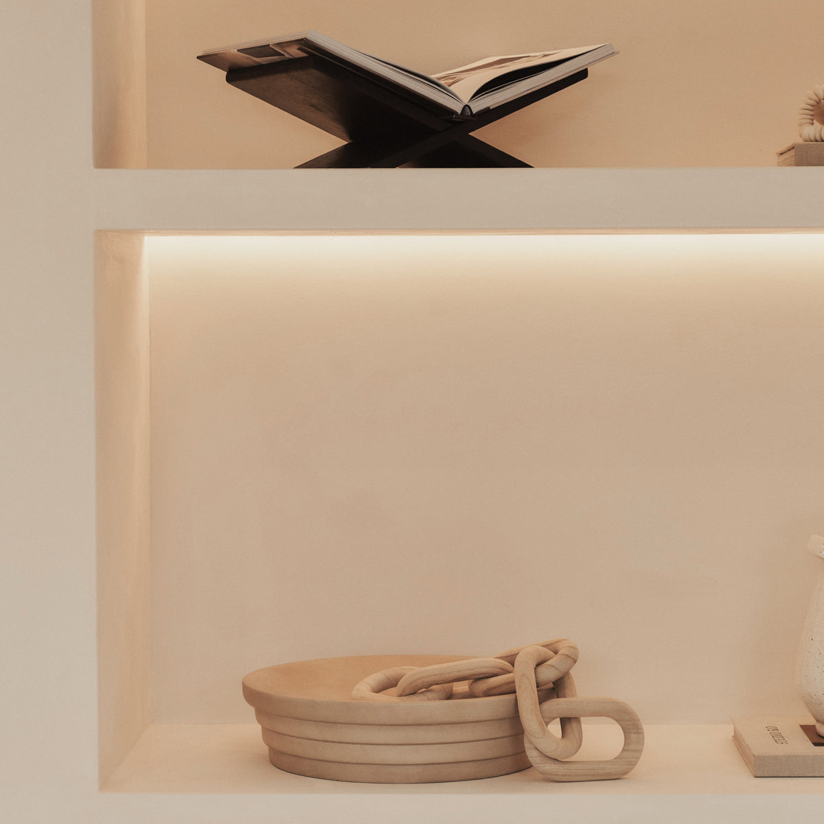 Luciana - Concrete Ribbed Bowl 40cm