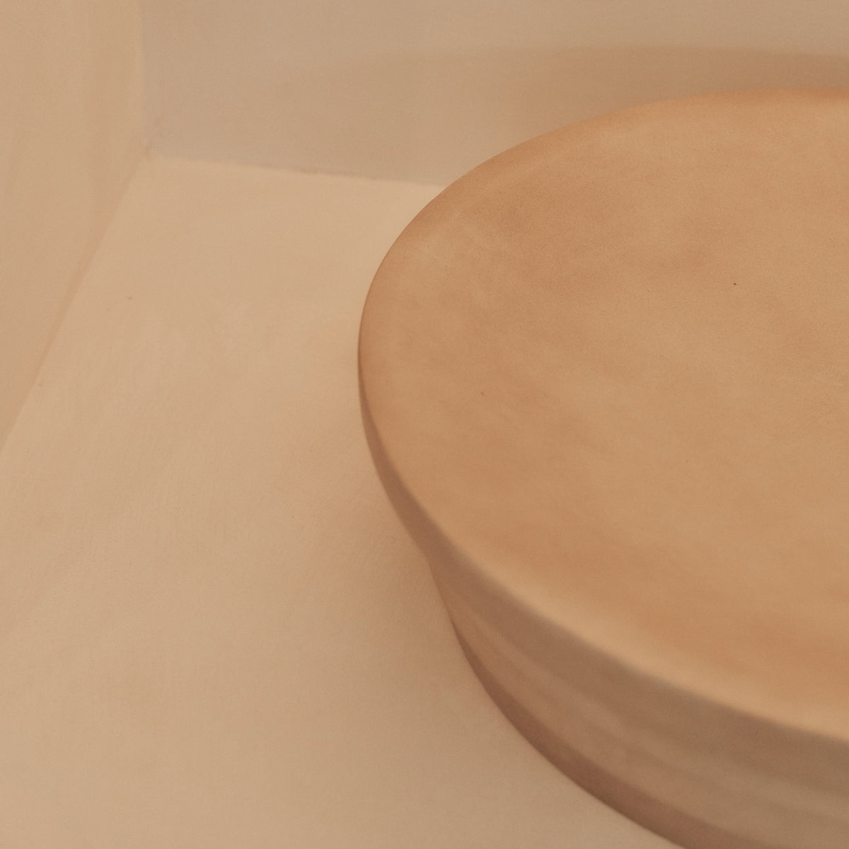 Luciana - Concrete Ribbed Bowl 40cm