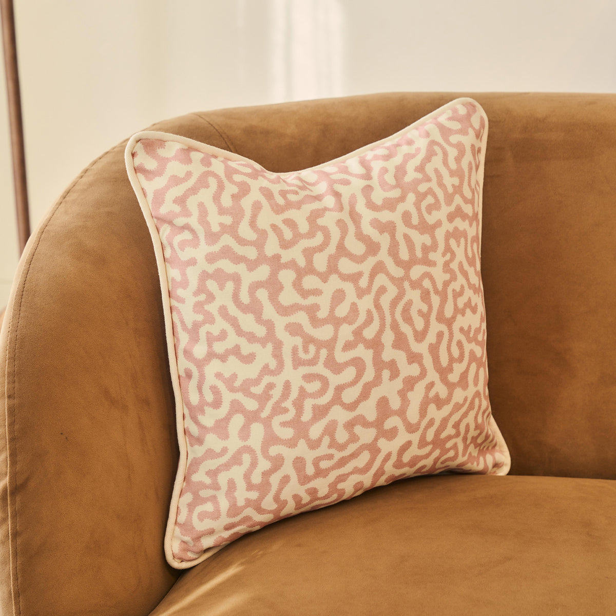 Pakko - Rose Printed Fabric Cushion