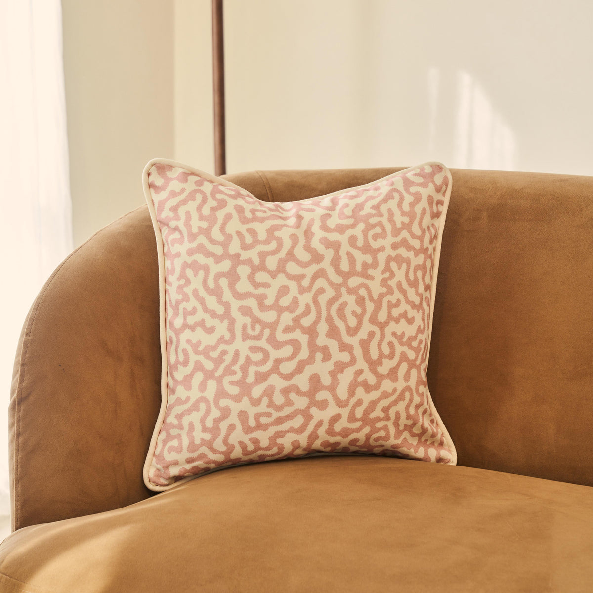 Pakko - Rose Printed Fabric Cushion