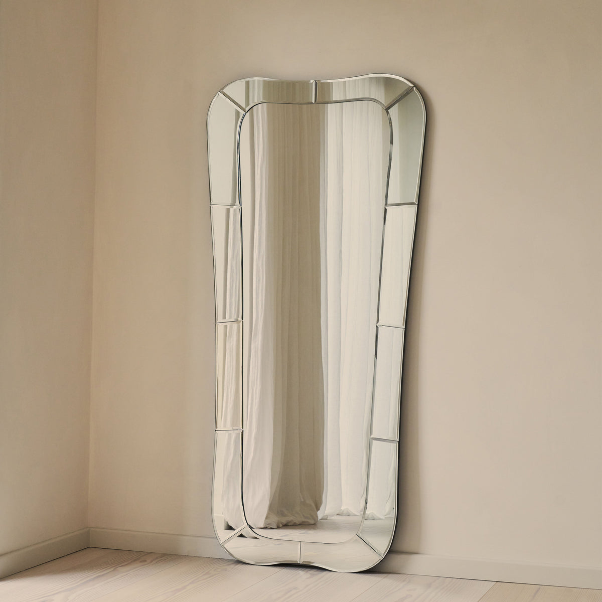 Florence - Bevelled Edge Full Length Art Deco Mirror 170cm x 80cm