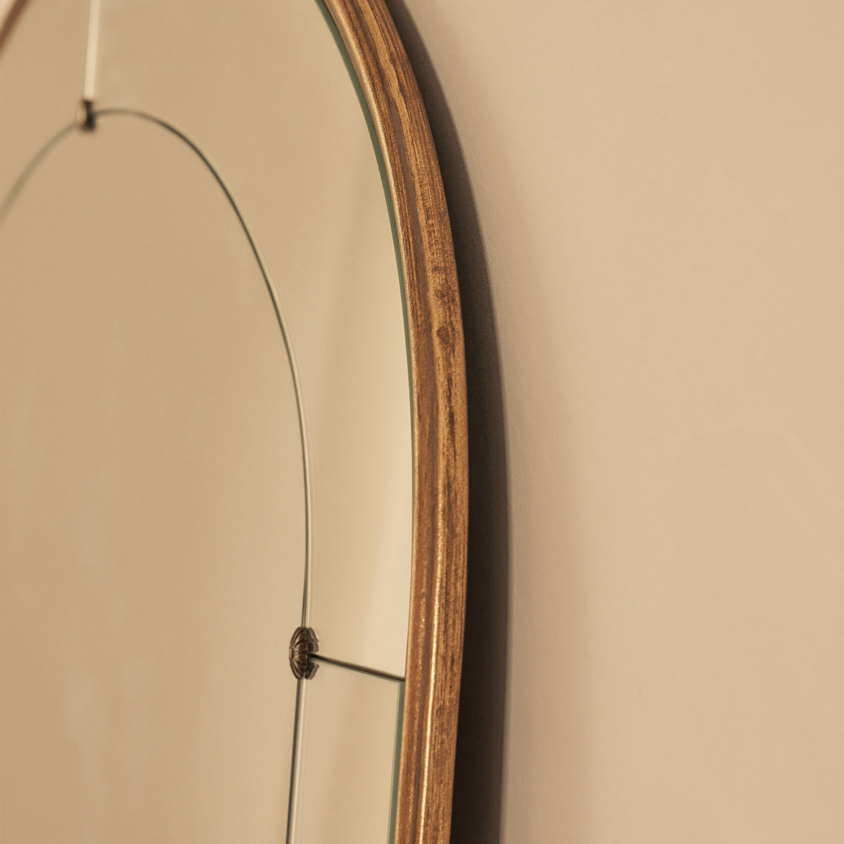 Venosa - Full Length Gold Arched Metal Mirror 180cm x 100cm