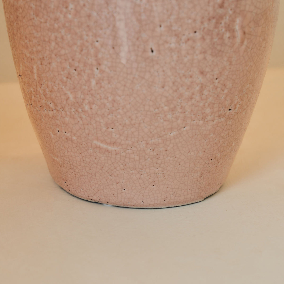 Portera - Blushed Pink Gloss Ceramic Vase