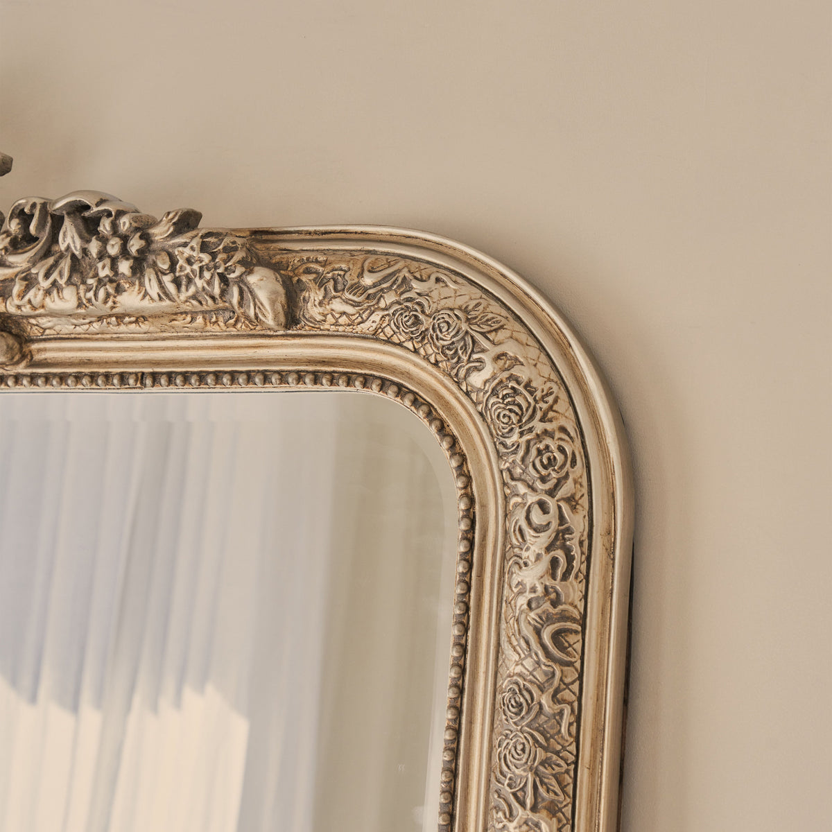 Kensington - Full Length Champagne Ornate Mirror 196cm x 100cm
