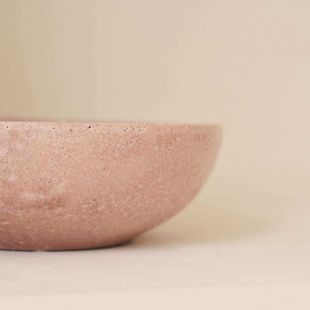 Portera - Blushed Pink Gloss Ceramic Decorative Bowl