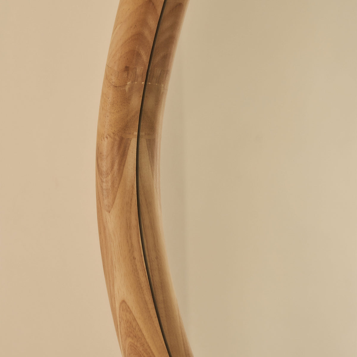 Aaliyah - Light Wood Irregular Wall Mirror 150cm x 75cm