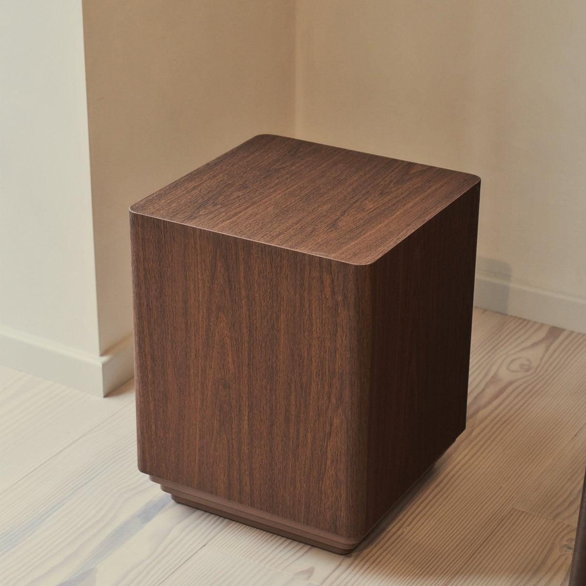 Luciana - Dark Wood Rectangular Side Table