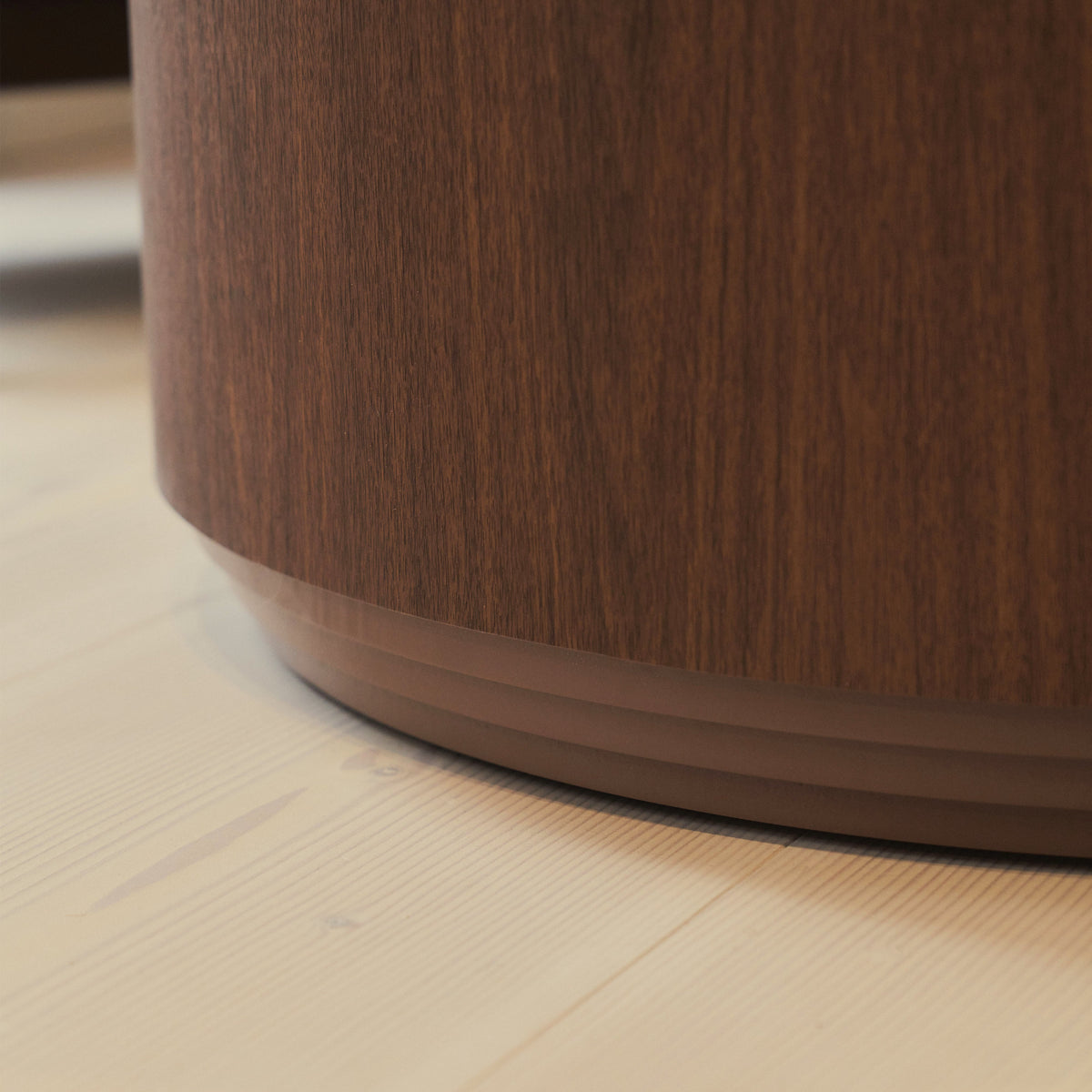 Luciana - Dark Wood Round Coffee Table