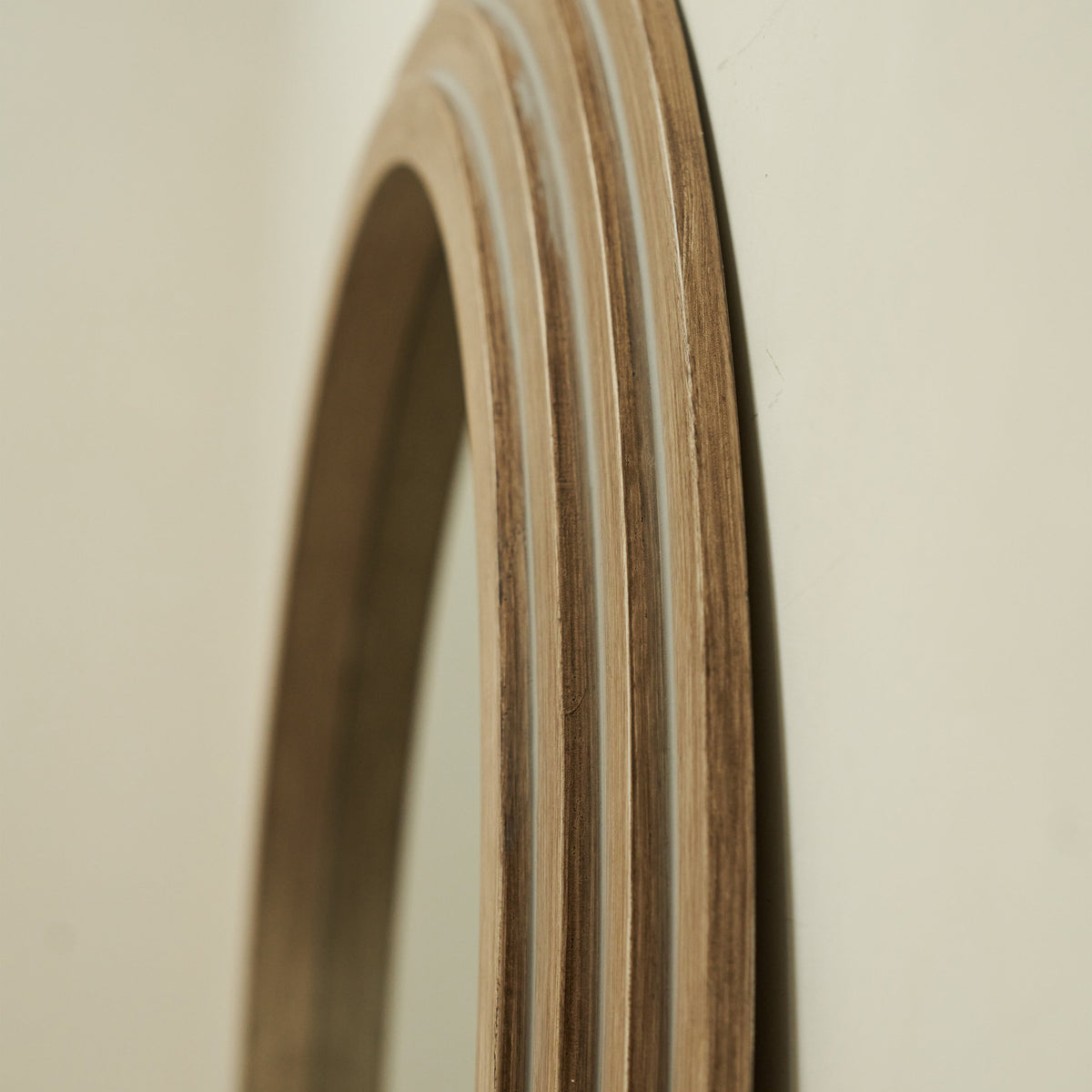 Luciana - Full Length Arched Washed Wood Mirror 196cm x 104cm