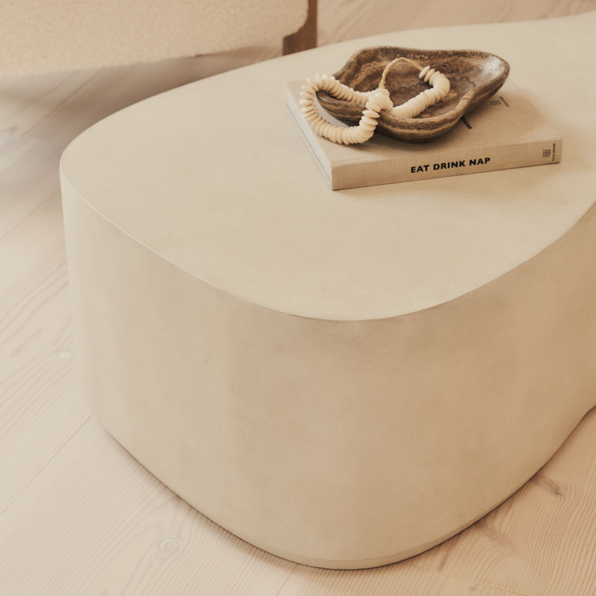 Arlo - Concrete Irregular Extra Large Coffee Table