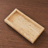 Travara - Cream Travertine Rectangular Decorative Tray
