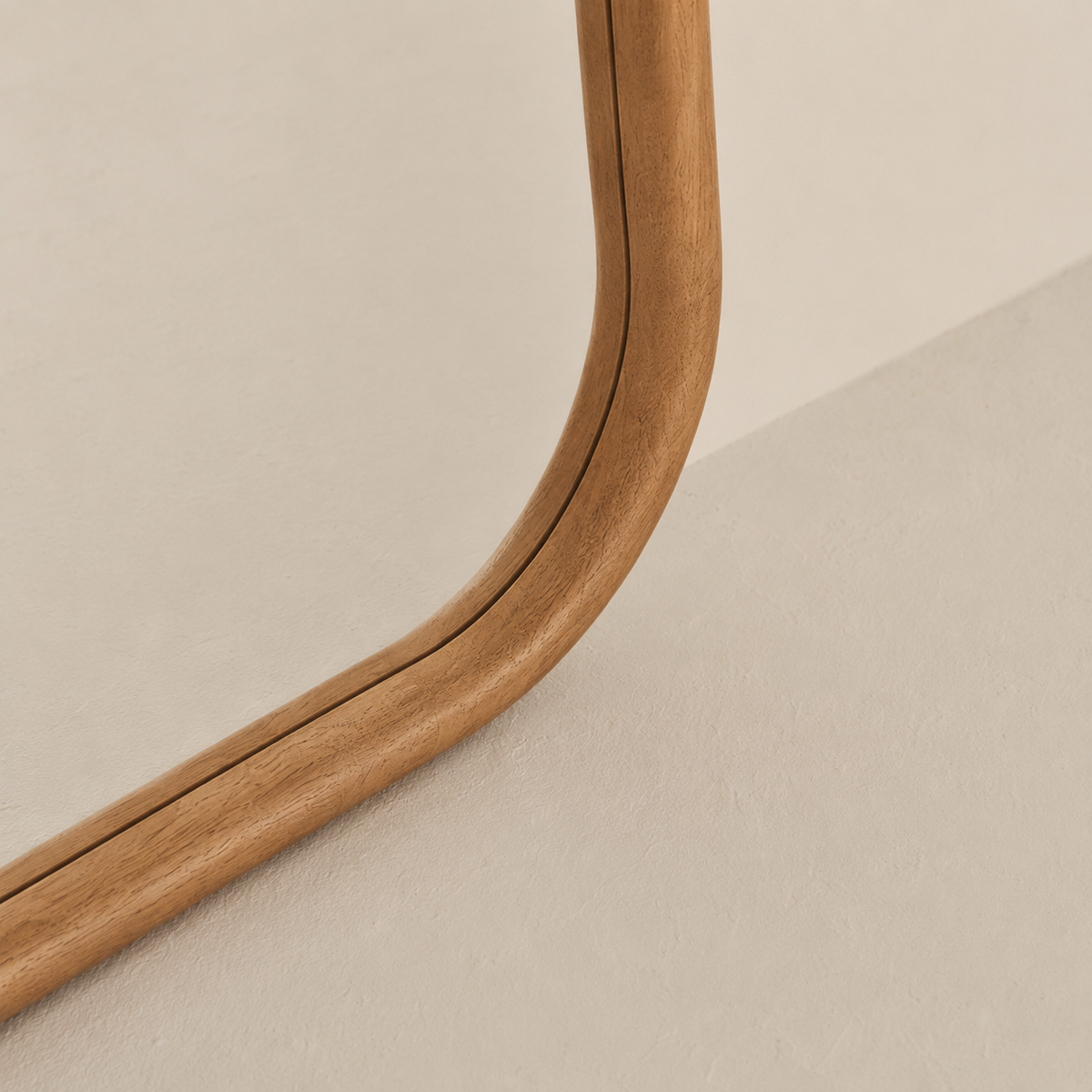 Aaliyah - Extra Large Full Length Warm Wood Irregular Mirror 180cm x 110cm