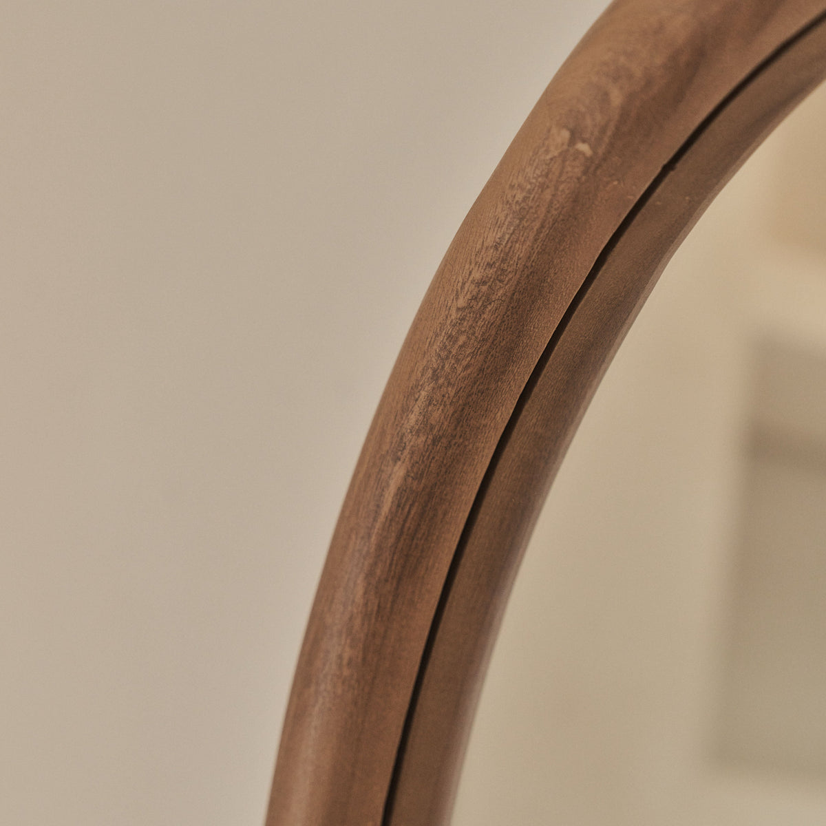 Amora - Full Length Large Arched Warm Wood Mirror 172cm x 60cm