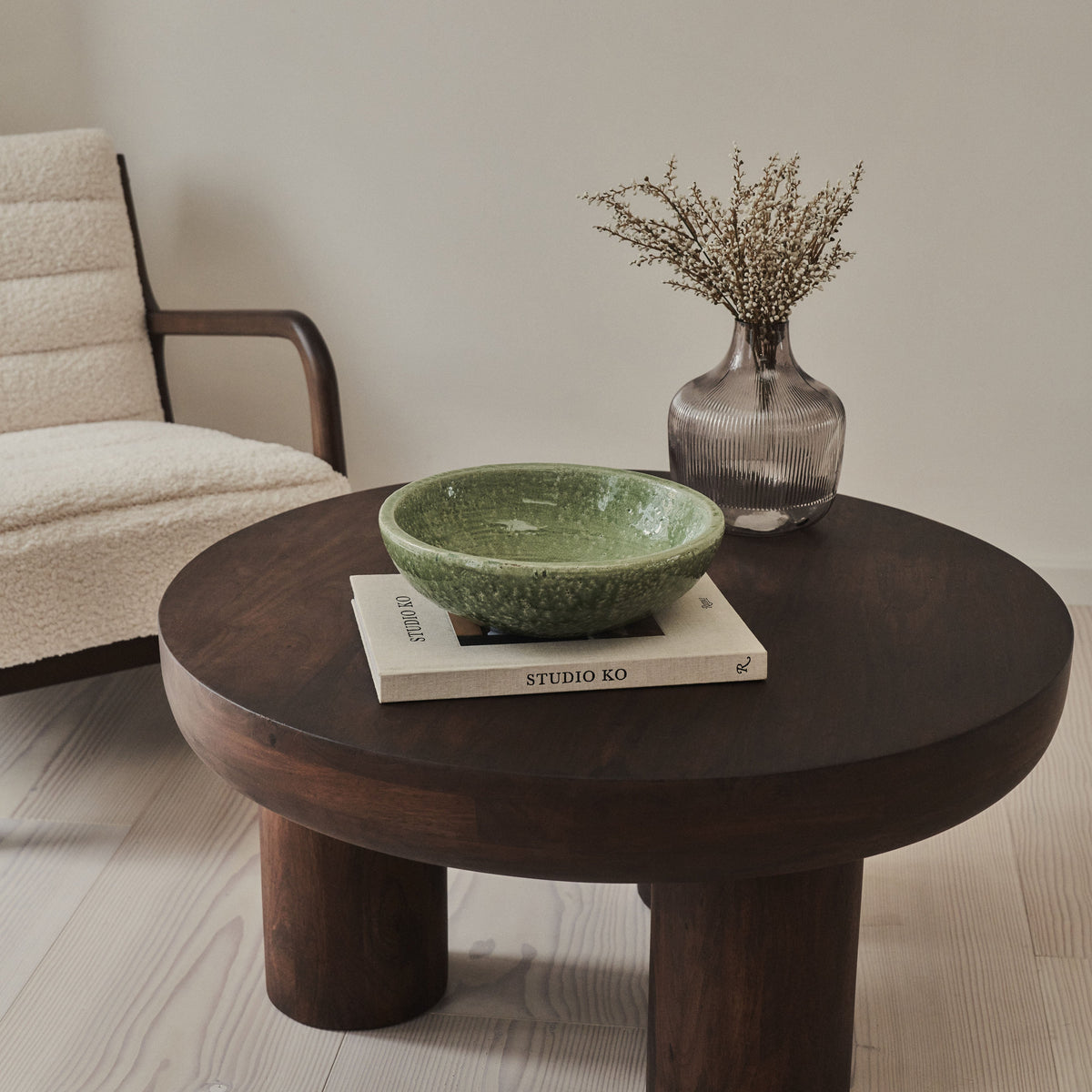 Portera - Jade Green Gloss Ceramic Decorative Bowl