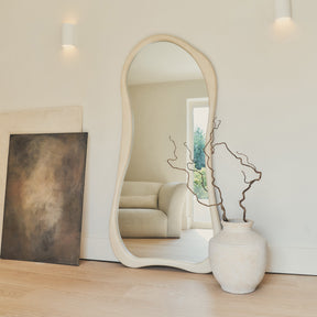 Arcurva - Full Length Concrete Irregular Mirror 172cm x 72cm