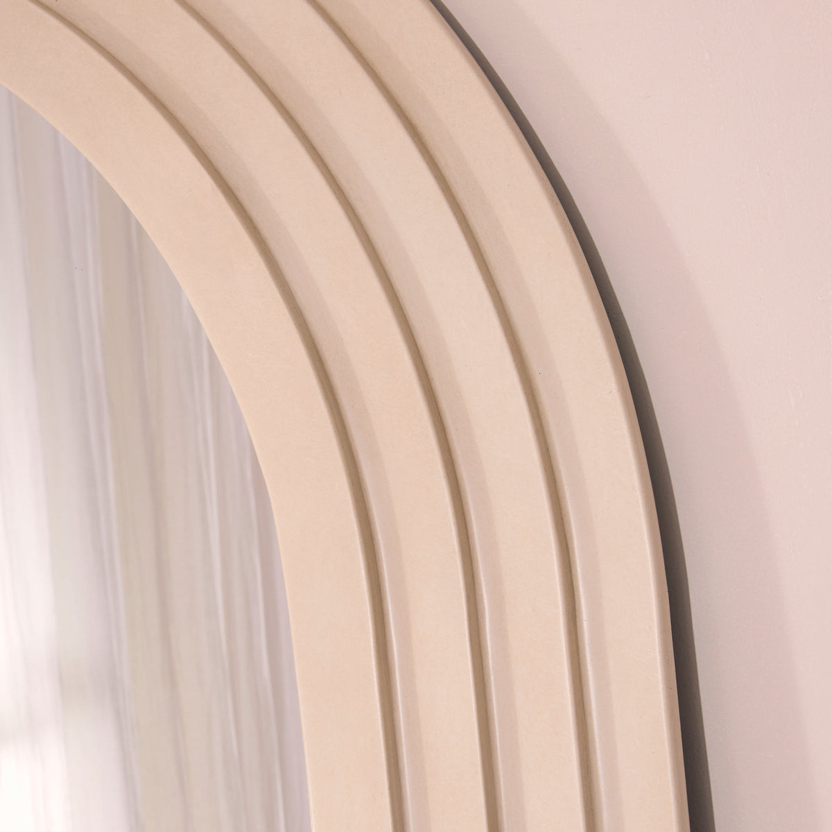 Luciana - Full Length Arched Concrete Mirror 180cm x 80cm