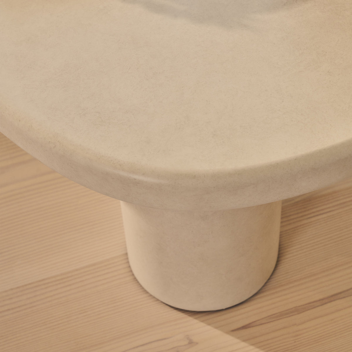 Savanna - Concrete Irregular Wooden Coffee Table