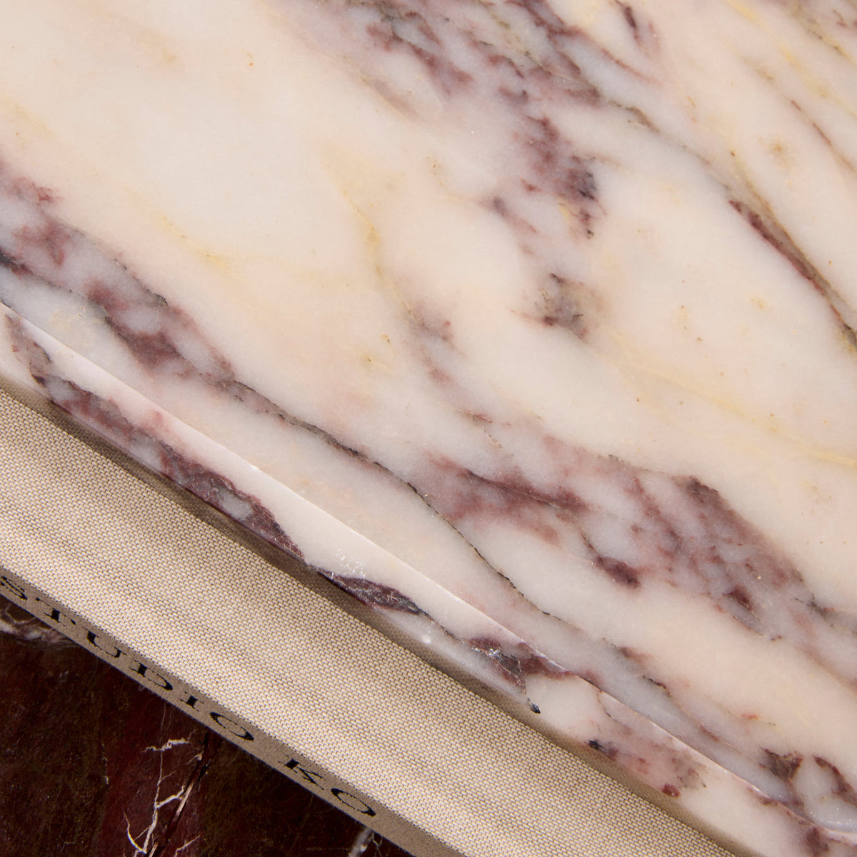 Travara - Calacatta Viola Marble Large Rectangular Decorative Tray
