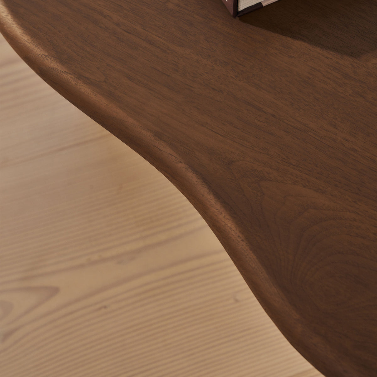 Savanna - Dark Wood Irregular Wooden Coffee Table