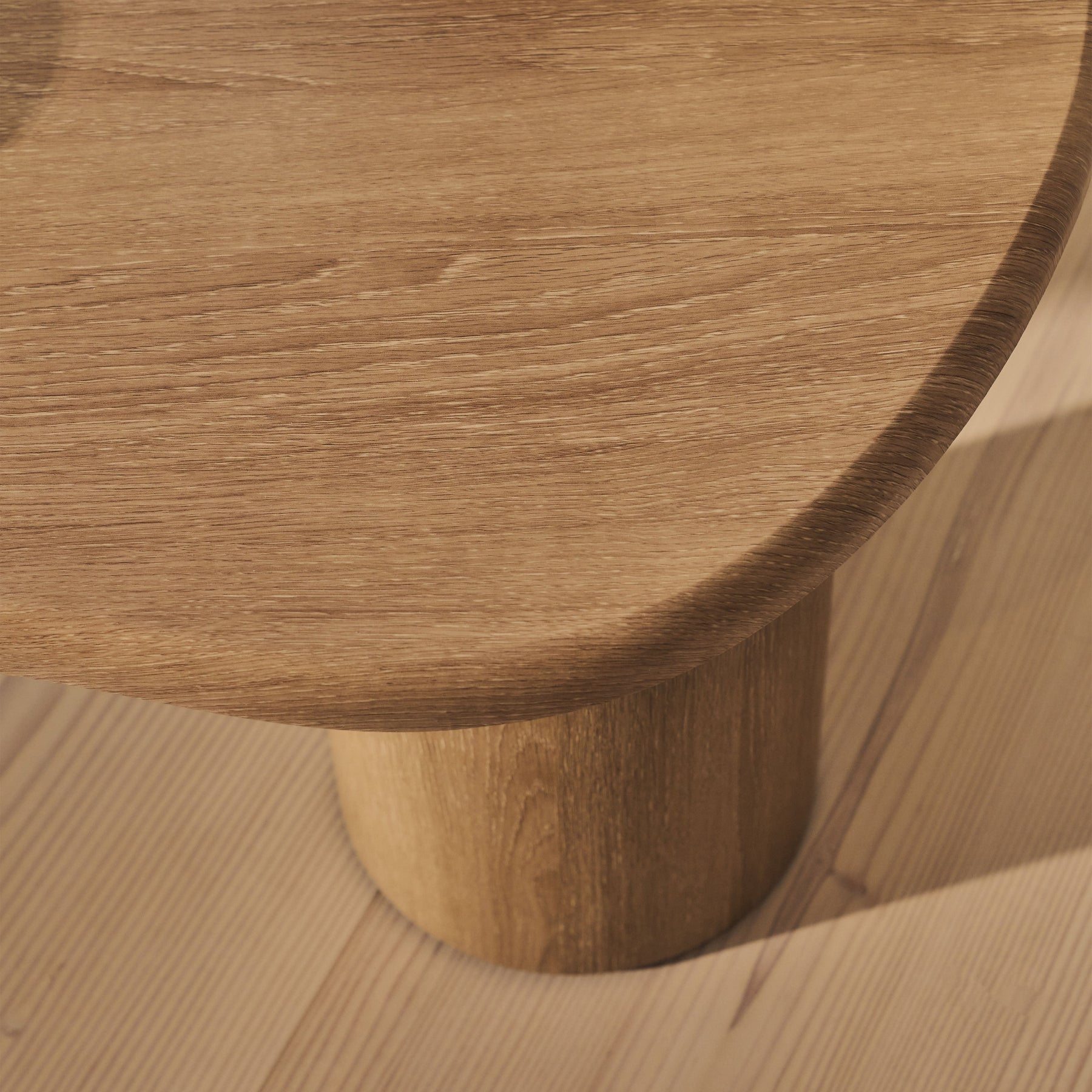 Savanna - Washed Wood Irregular Wooden Coffee Table