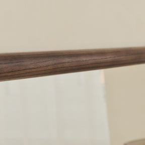 Amora - Large Warm Wood Console Mirror 140cm x 70cm