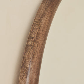 Amora - Full Length Large Arched Warm Wood Mirror 180cm x 90cm