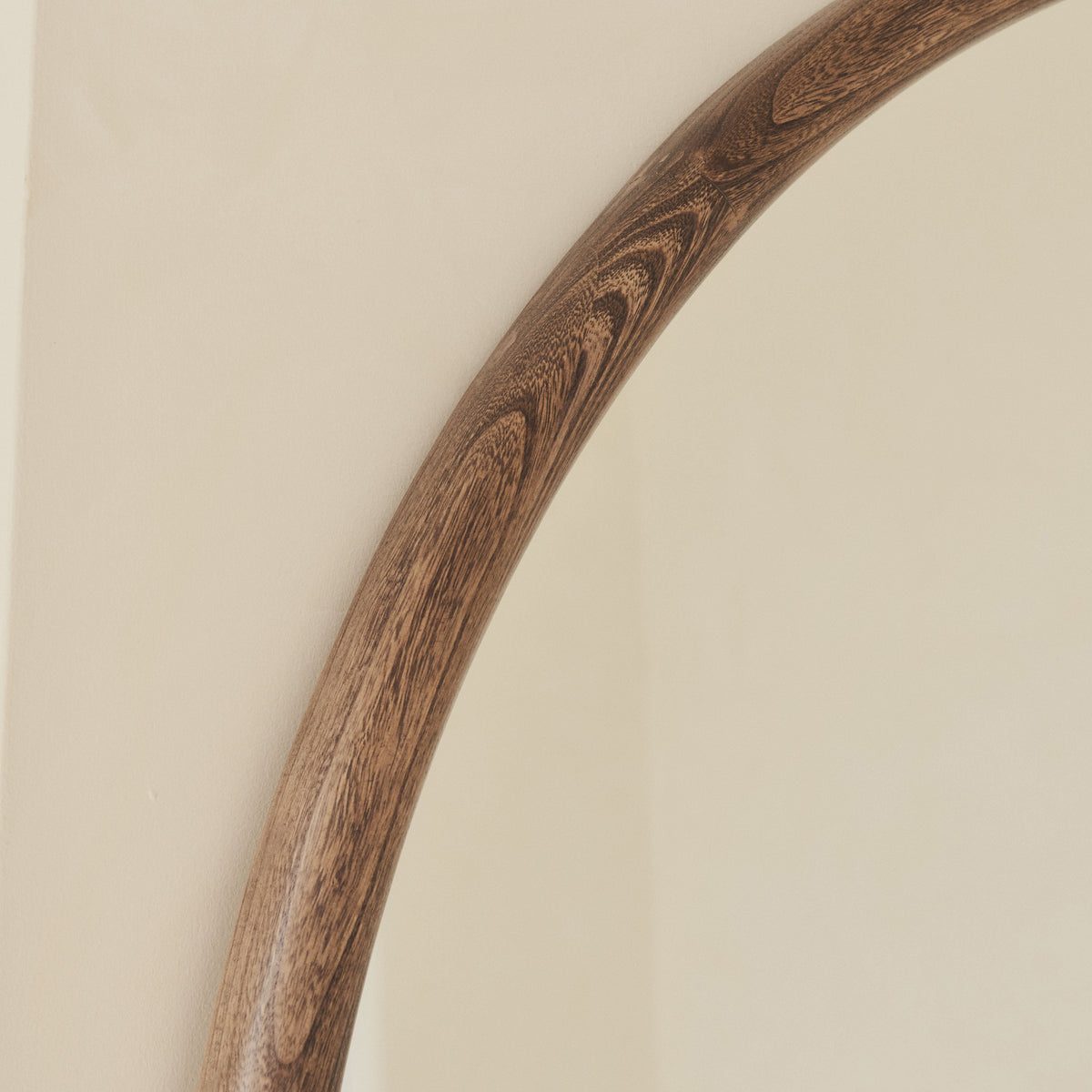 Amora - Full Length Extra Large Arched Warm Wood Mirror 200cm x 120cm