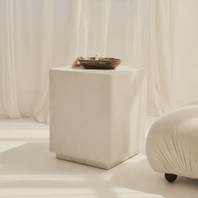 Angelo - Minimal Concrete Rectangle Side Table