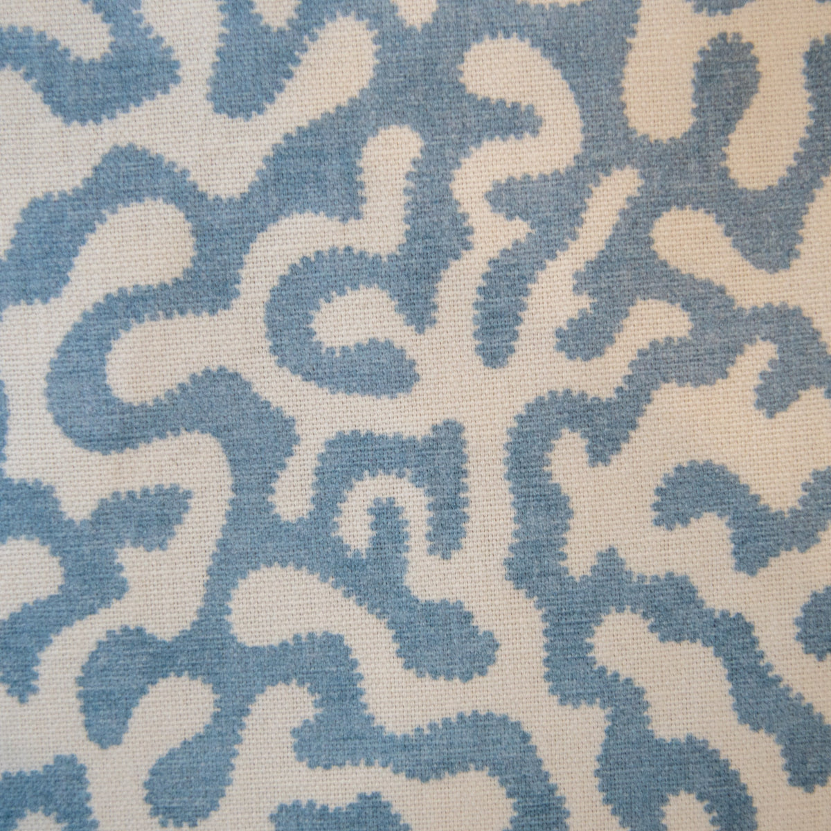 Pakko - Blue Printed Fabric Cushion