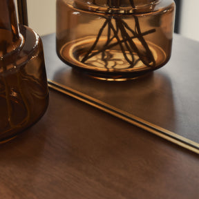 Bowness - Gold Contemporary Arched Metal Wall Mirror 90cm x 75cm