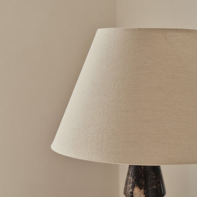 Sienna - Dark Emperador Conical Shade Table Lamp
