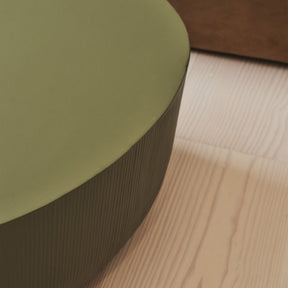 Leonardo - Minimal Olive Irregular Shaped Coffee Table Large