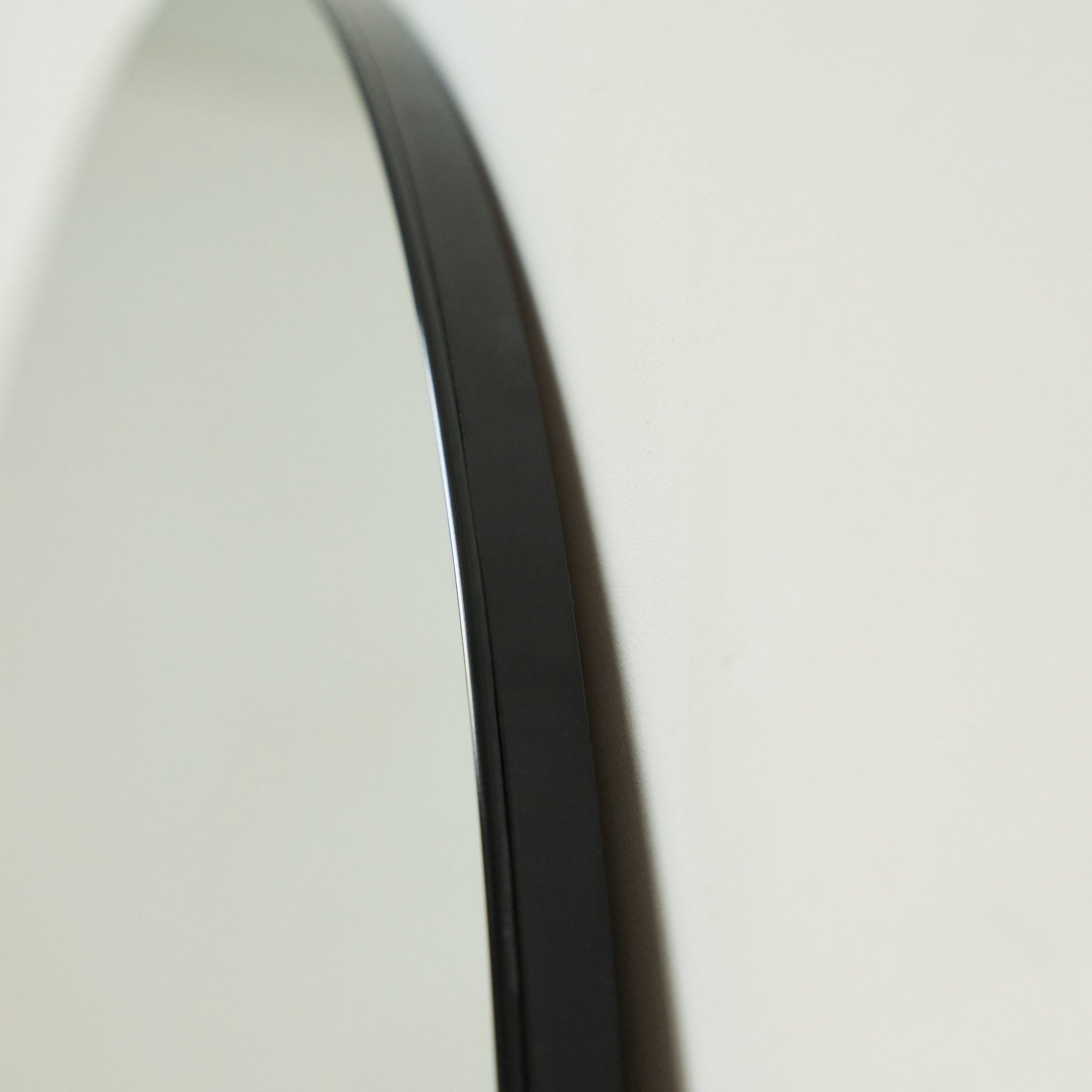 Edge - Large Frameless Arched Modern Mirror 120cm x 90cm