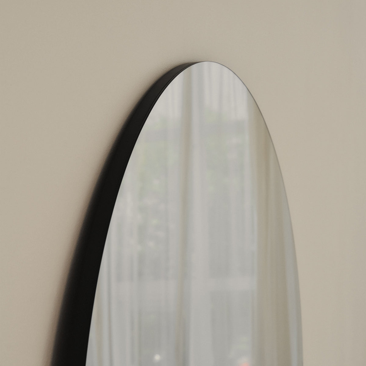 Edge - Extra Large Frameless Arched Full Length Mirror 200cm x 100cm