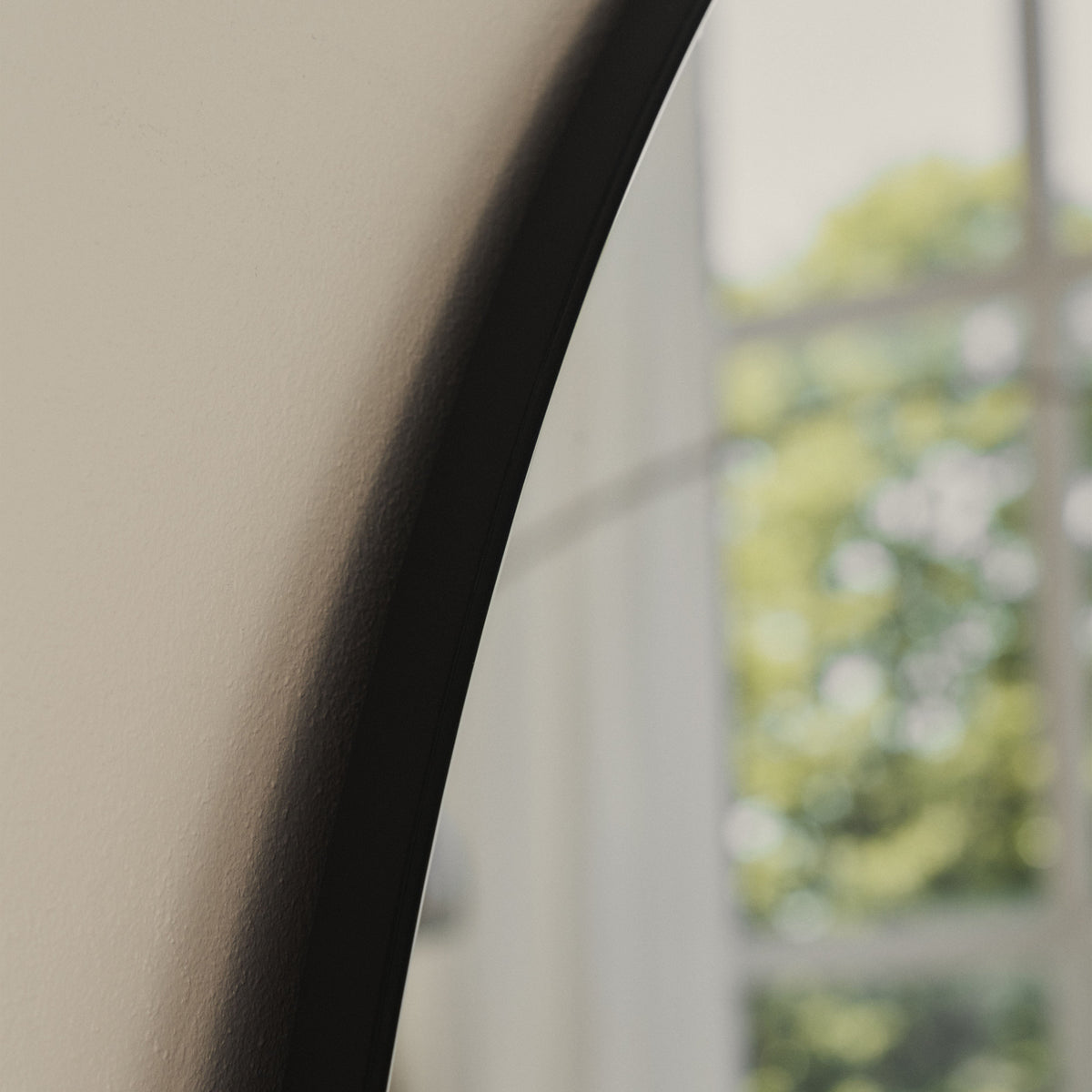 Edge - Extra Large Frameless Arched Full Length Mirror 200cm x 100cm