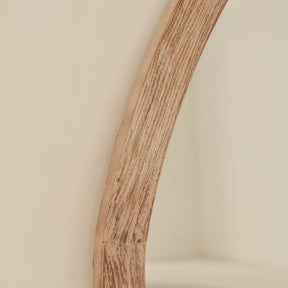 Elowyn - Large Full Length White Washed Elm Wood Organic Mirror 180cm x 80cm