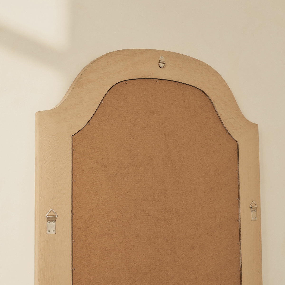 Francisco - Large Arched Full Length Washed Wood Mirror 177cm x 79cm