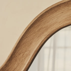 Francisco - Extra Large Arched Full Length Washed Wood Mirror 190cm x 120cm