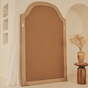 Francisco - Extra Large Arched Full Length Washed Wood Mirror 190cm x 120cm