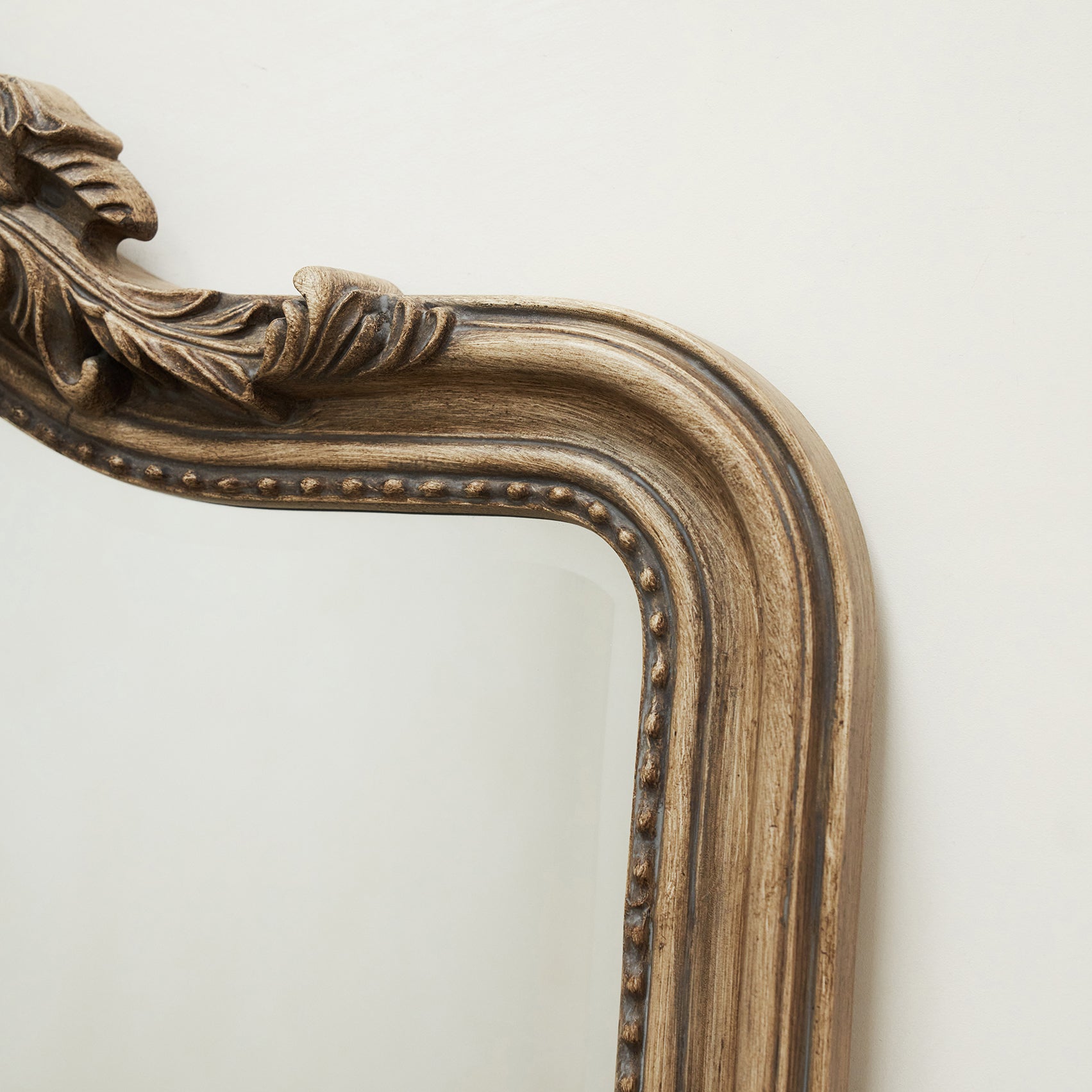 James - Washed Wood Full Length Arched Mirror 189cm x 80cm