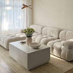 Luciana - Concrete Rectangular Coffee Table