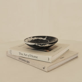 Marbelle - Black Marble Decorative Bowl