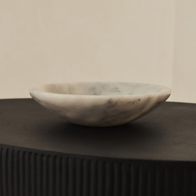 Marbelle - White Marble Decorative Bowl