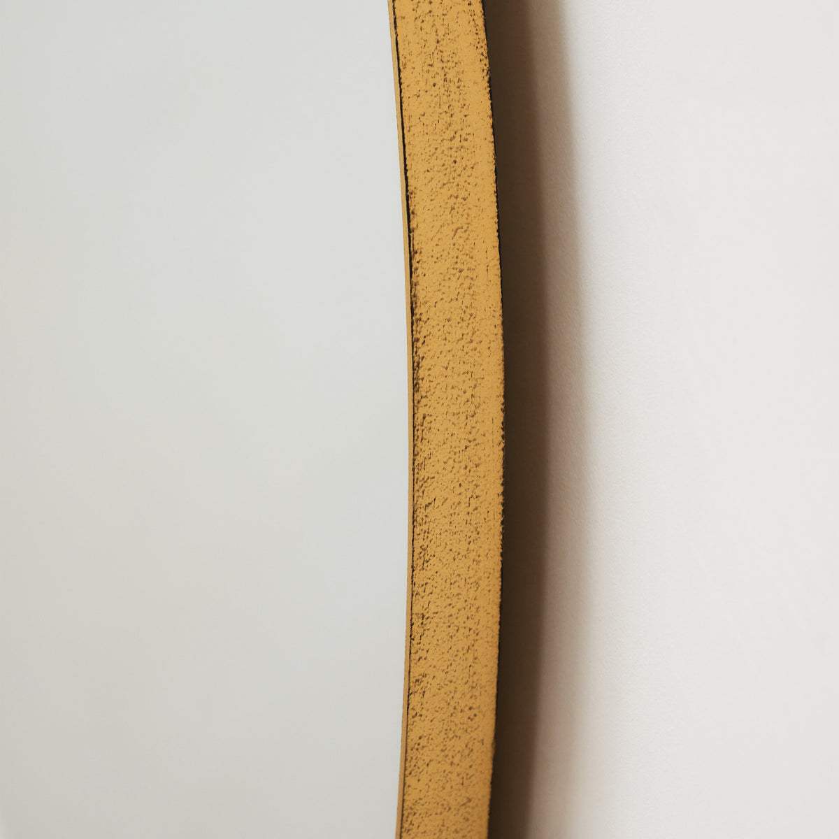 Theo - Gold Round Metal Extra Large Wall Mirror 120cm x 120cm
