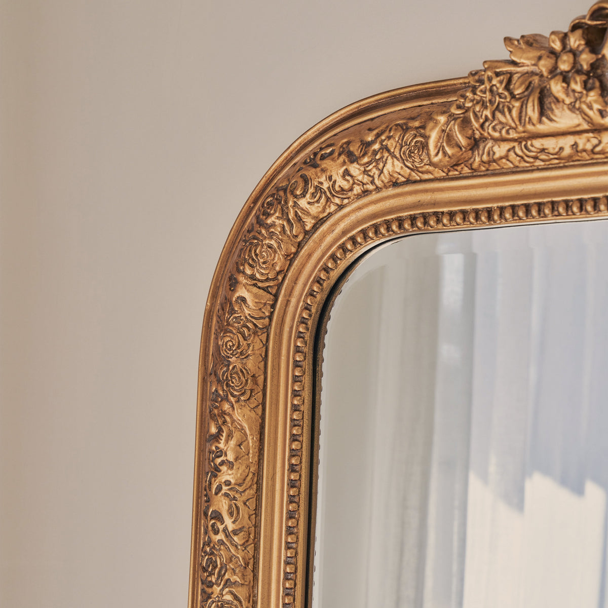 Kensington - Full Length Gold Ornate Mirror 196cm x 100cm