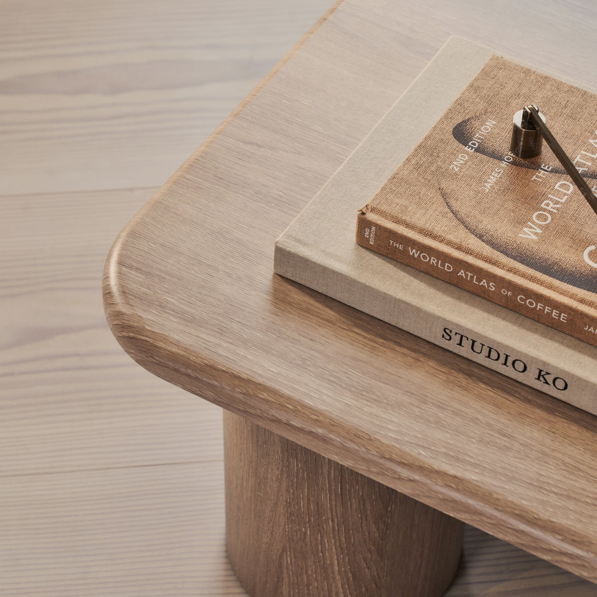Alina - Washed Wood Rectangular Large Wooden Coffee Table