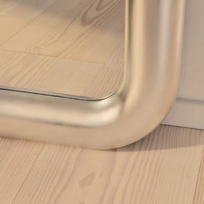 Obsidian - Full Length Rectangular Brushed Chrome Extra Large Mirror 200cm x 120cm